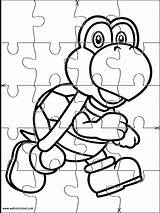 Cut Coloring Pages Jigsaw Drawing Getdrawings Getcolorings Doggy Colorings sketch template
