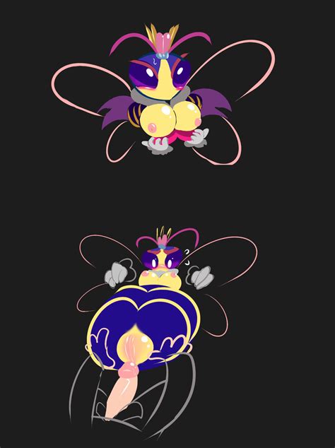 rule 34 arthropod bee blush breasts faceless male female insects