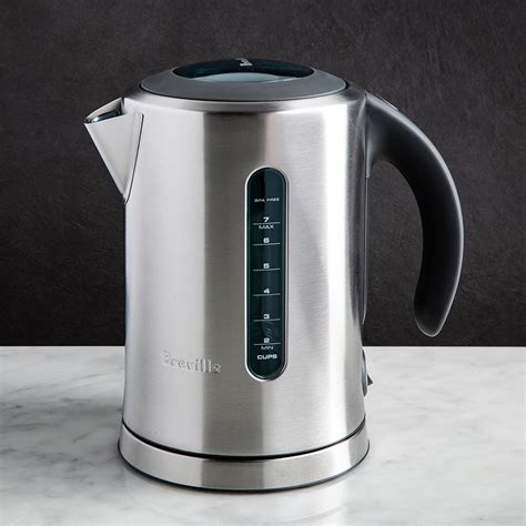 breville soft top pure cordless jug kettle brushed ststeel kitchen stuff