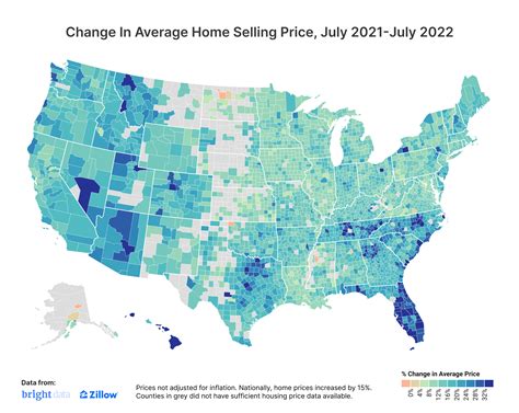 home prices    year mapped digg
