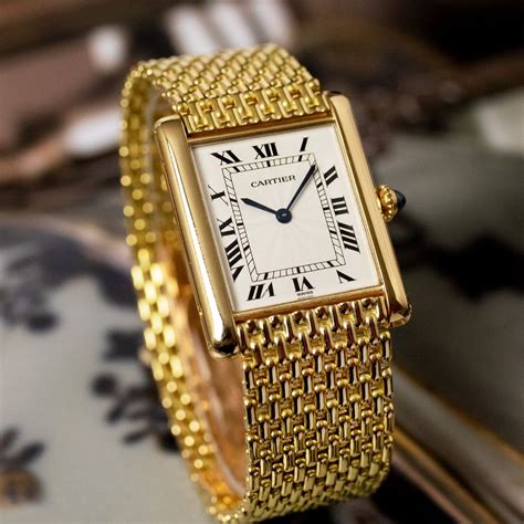 cartier tank  amsterdam vintage watches