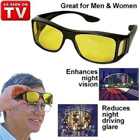 deshify hd vision wraparounds night driving sunglasses
