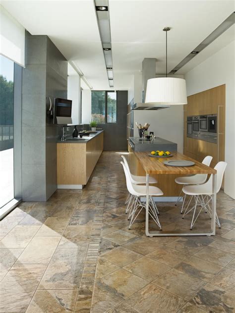 beautiful examples  kitchen floor tile