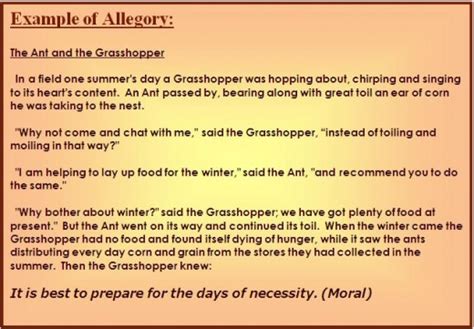 Literary device analogy