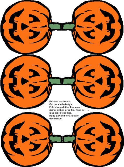 pumpkin decor party decorations printable halloween decorations