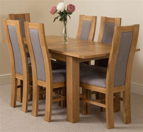 hampton extending rustic oak dining table   grey stanford dining