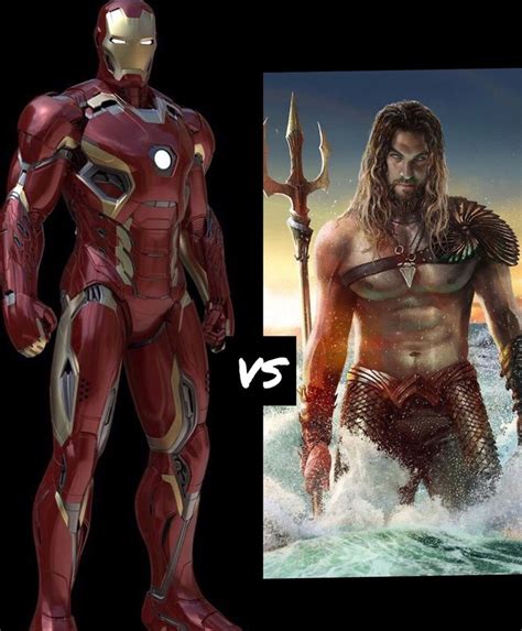 Iron Man Vs Aquaman Comment Who You Think Would Win And