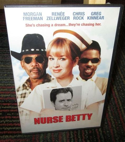 Nurse Betty Dvd Movie Renee Zellweger Morgan Freeman
