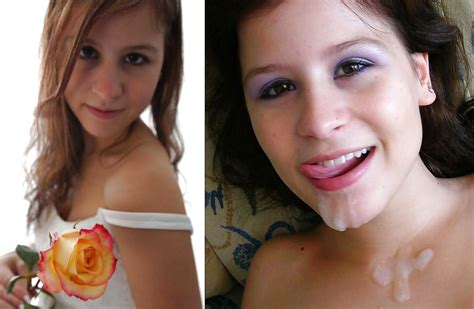 amateur girls before and after facial free porn