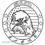 Eagle Coloring Bald Pages Eagles Head Printable Adults Color Kids Philadelphia Getcolorings Print Cool2bkids sketch template