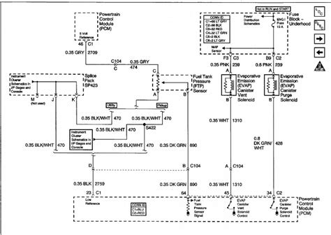 Does Anyone Have A Schematic Wiring Diagram For A Fuel Tank Pressure