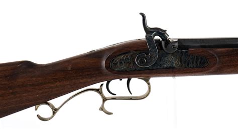 thompson center hawken  cal bp rifle auctions  rifle auctions