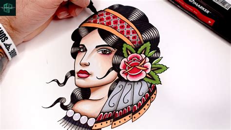 lipstick drawing tattoo lipstutorialorg