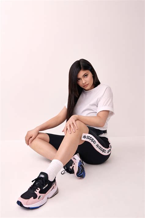 kylie jenner joins  adidas family   campaign