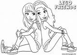Friends Coloring Pages Lego Friend Printable Chilling Colouring Print Color Mia Clipart Library Popular Legofriends Emma Template Colorings sketch template