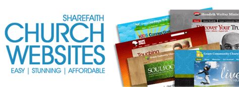 sharefaith pro church website sharefaith magazine