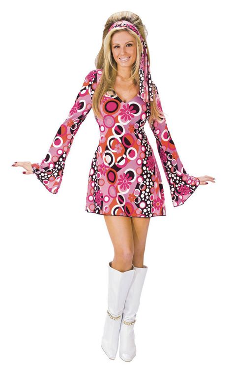 sexy hippie 60s 70s go go mod feelin groovy costume ebay