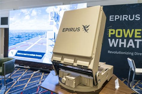 smartpower boosts epirus leonidas drone busting directed energy system seapower