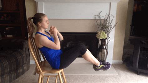 you can do this 15 minute full body workout using only a chair