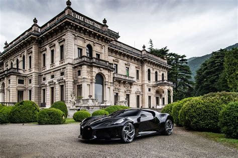 bugattis  million la voiture noir concept wins top design honors  villa deste airows
