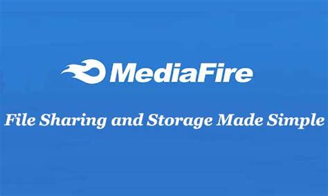 mediafire upload store  share file