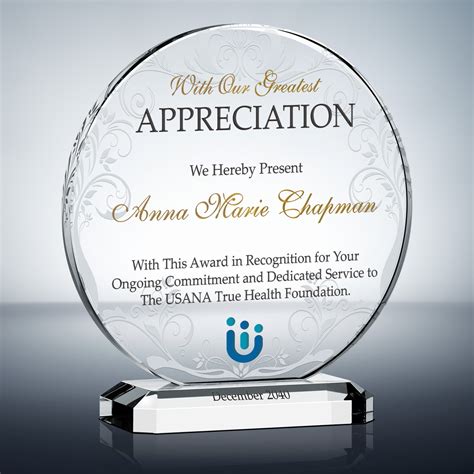 service appreciation award   wording ideas diy awards