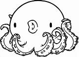 Octopus Coloringbay sketch template