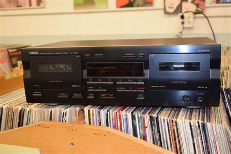 yamaha cassette deck model kx  vintage audio exchange