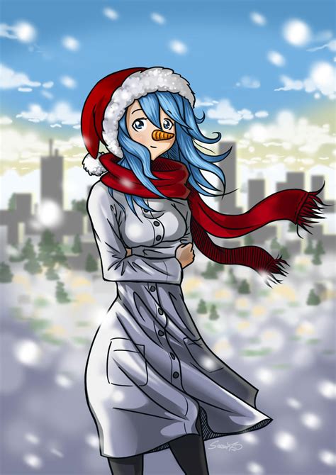 Noname Winter Snowman Girl So Snowgirl I Guess By Saemi42 On Deviantart
