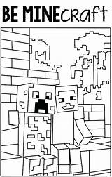 Minecraft Coloring Pages Printable Valentines Blank Tnt Skins Kids Color Pig Drawing Thoughtful Fill Cute Creeper Valentine Colouring Print Getdrawings sketch template