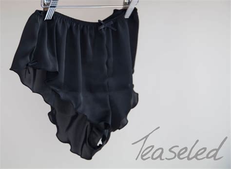 Mini French Knickers Panties In Silky Satin Sexy Lingerie Etsy Uk