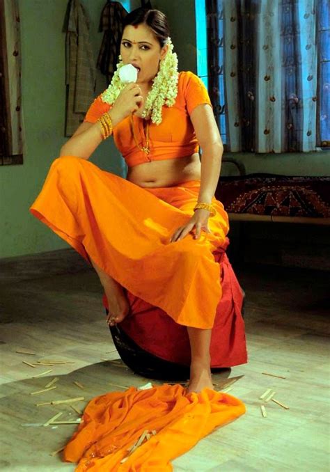 Actress Navneet Kaur Hot In Saree Stills