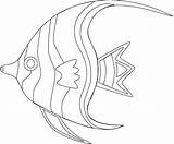 Poisson Kawaii Dessin Coloriage Gif Fish Enregistrée sketch template