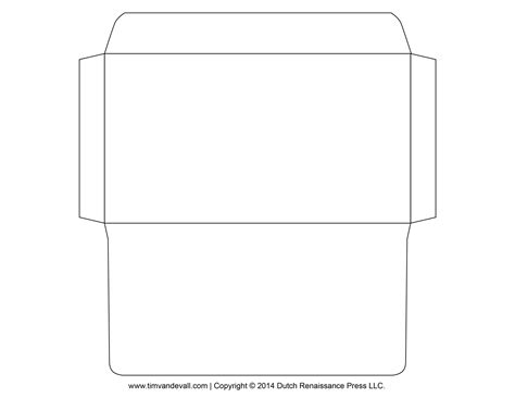 printable envelope template downloadable envelopes