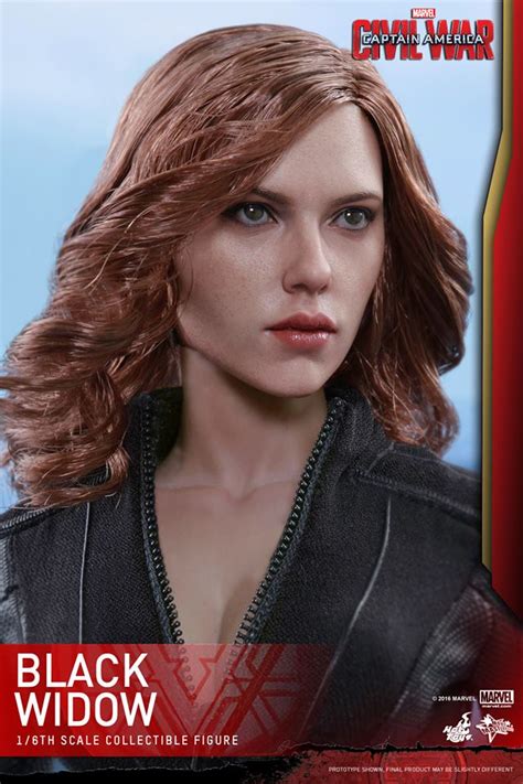 hot toys civil war black widow figure photos and order info marvel toy news
