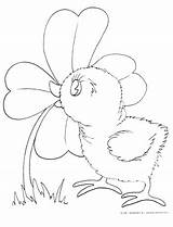 Chick Baby Coloring Kinderart Pdf Print Size sketch template