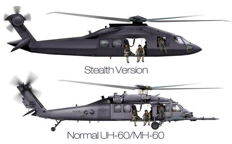 stealth blackhawk helicopter uh  mh  hybrid  photo  flickriver