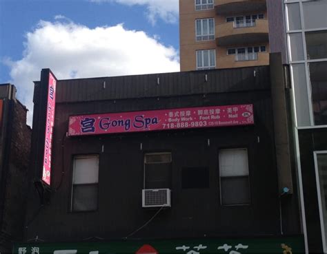 gong spa closed massage   roosevelt ave downtown flushing