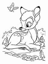 Bambi sketch template