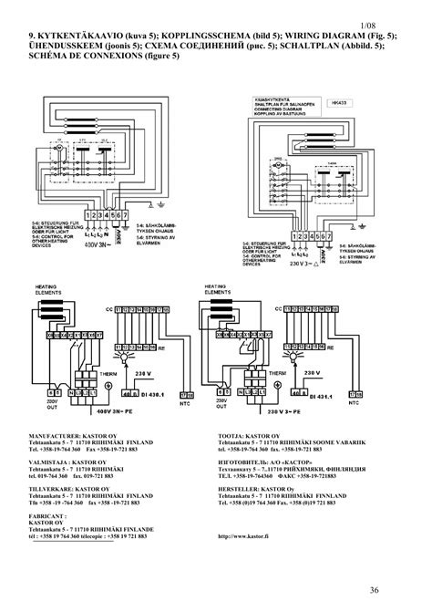 wiring diagram   scandia sauna wiring diagram pictures