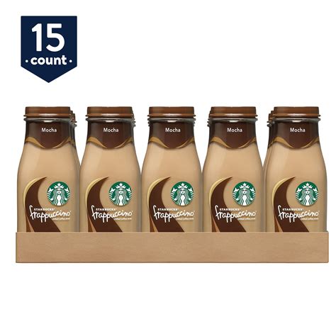 starbucks frappuccino coffee drink mocha fl oz bottles  pack
