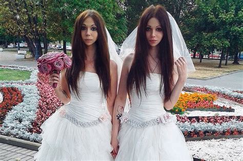 Identical Bride And Groom In Wedding Dresses Cause Chaos In