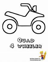 Wheeler Coloring Draw Four Pages Clipart Clip Atv Cliparts Library Popular Related Three Coloringhome sketch template