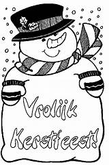 Kleurplaat Kleurplaten Sneeuwpop Kerst Schneemann Kerstkleurplaten Kerstplaatjes Animaatjes Uitprinten sketch template