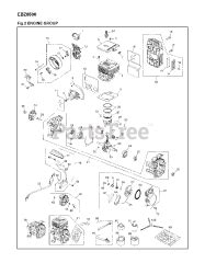 ebz   redmax backpack blower   parts lookup  diagrams partstree