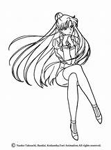 Coloring Sailor Pages Moon Popular sketch template