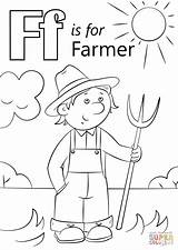 Farmer Supercoloring Albanysinsanity Pluspng Toddler sketch template