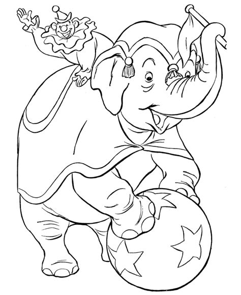 circus coloring pages printable coloring home