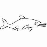 Ichthyosaurus Ichthyosaur sketch template