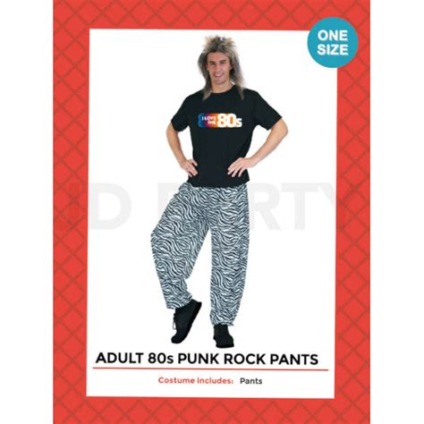 adult 80s punk rock pants cracker jack costumes brisbane